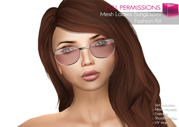 Full Perm Mesh Fashion Glasses – Fashion Kit
