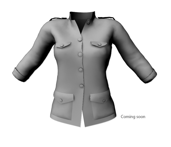 Coming soon – Ladies Military Jacket