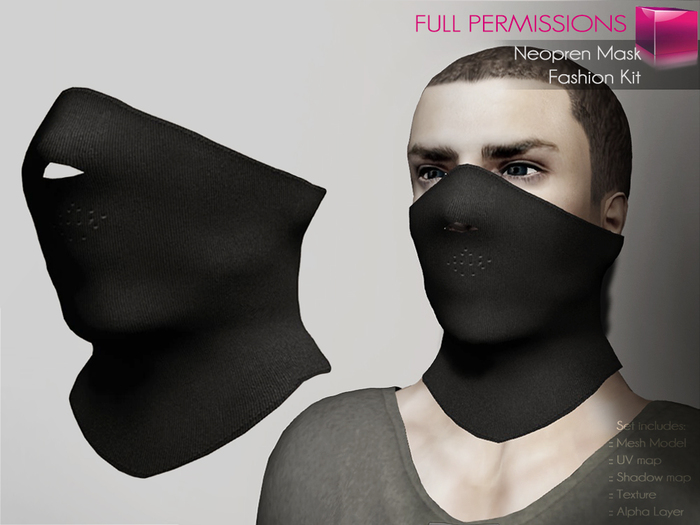 Mesh Neoprene Mask – Fashion Kit
