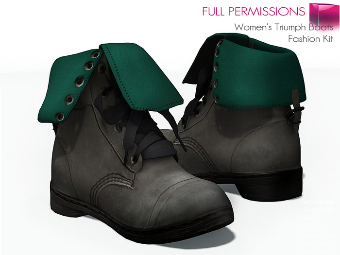 Full Perm Mesh Women’s Triumph Boots – Fashion Kit