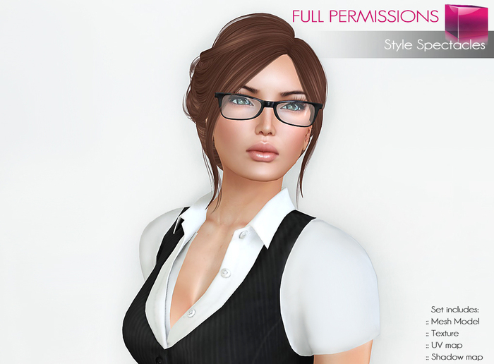 Full Perm Mesh Style Spectacles