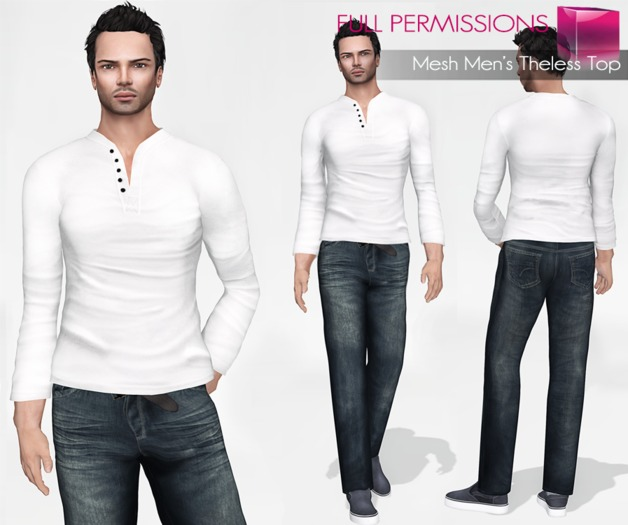 Free Men’s April Gift!!! Full Perm Fitted Mesh Men’s Theless Top