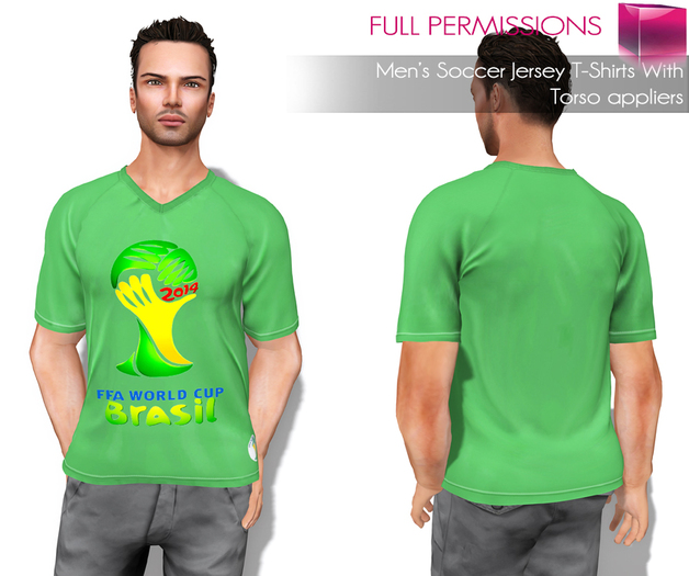 https://marketplace.secondlife.com/p/Full-Perm-Rigged-Mesh-Mens-Soccer-Jersey-T-Shirts/6125637