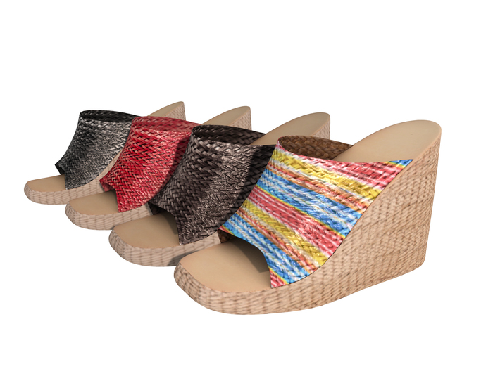 Full Perm Mesh Comfortable Wedge Sandals With MAP Feet
