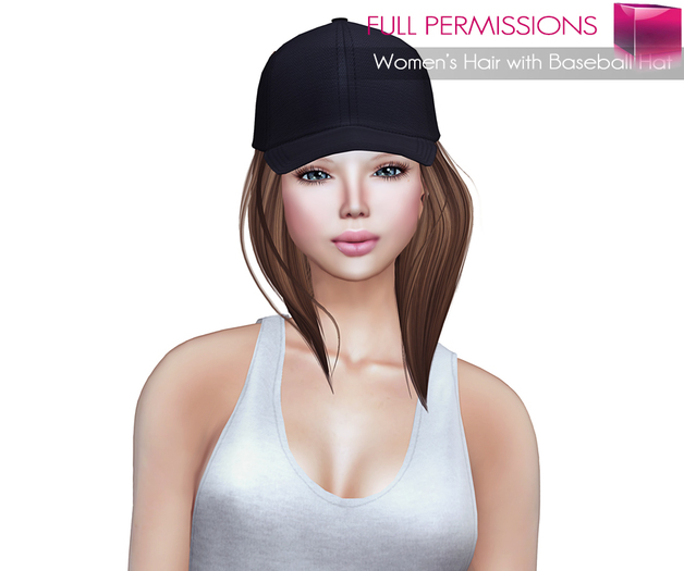 Meli Imako Full Perm Mesh Women’s Hair with Baseball Hat