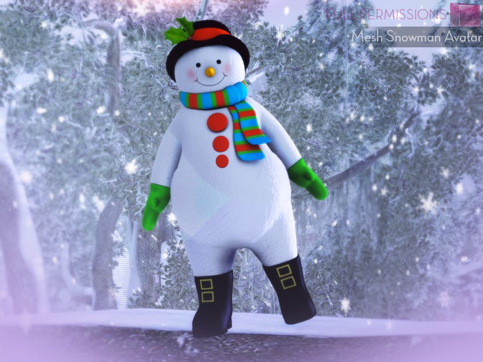 Meli Imako Full Perm Mesh Snowman Avatar