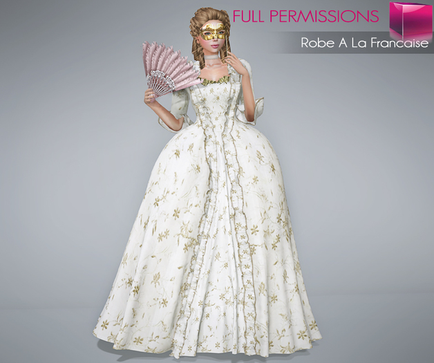 SALE!!! 80% OFF During The Weekend – Meli Imako Full Perm Robe A La Francaise