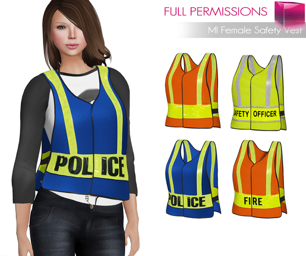 Meli Imako Full Perm Mesh Female Safety Vest