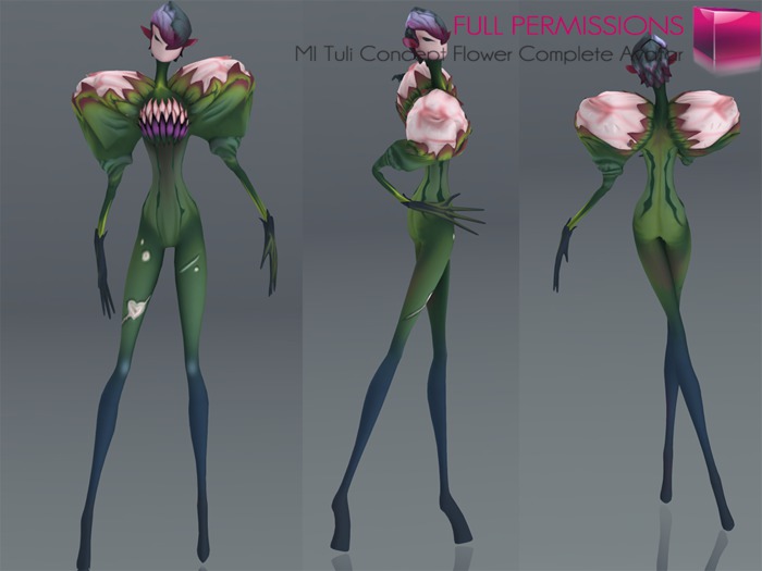 Tuli Full Perm Concept Flower Complete Avatar