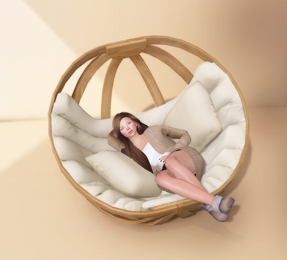 Meli Imako Full Perm Mesh Cradle Chair With Multi Animation System