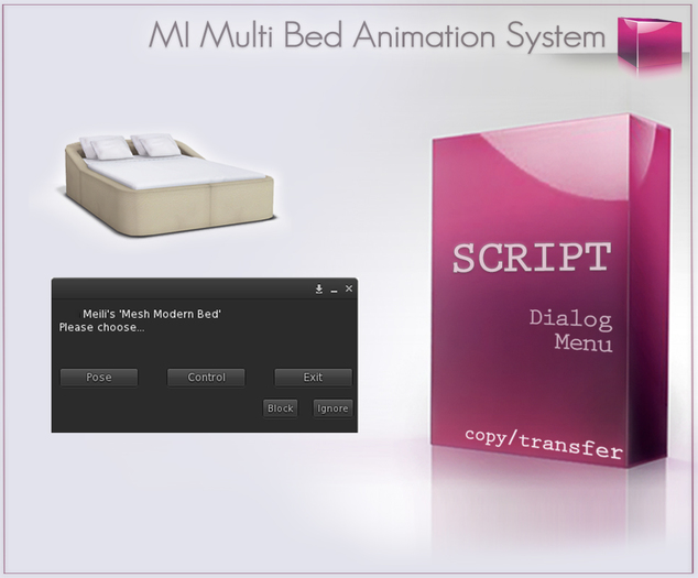 Meli Imako Bed Animation System With Multi Sit Builder’s Kit