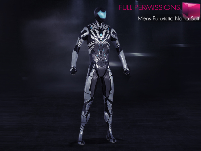 Full Perm MI Mesh Mens Futuristic Nano Suit
