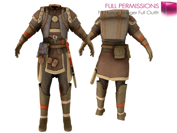 Full Perm MI Human Ranger Full Outfit