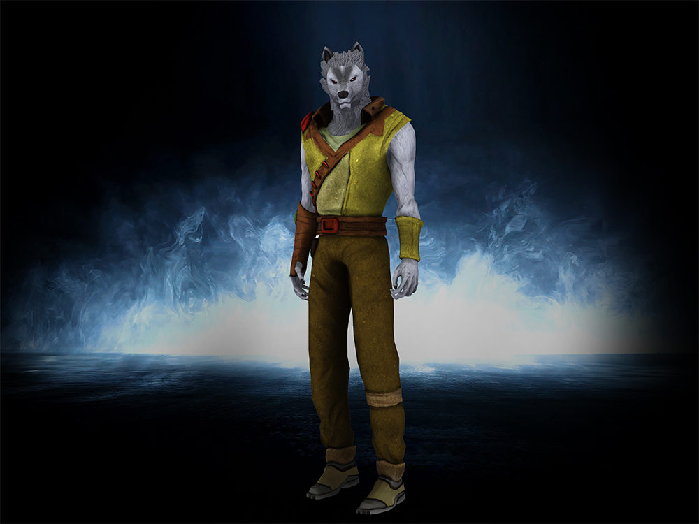 Full Perm MI Complete Wolf Avatar