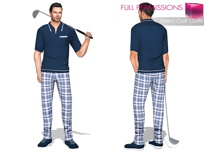 Full Perm MI Men’s Golf Outfit