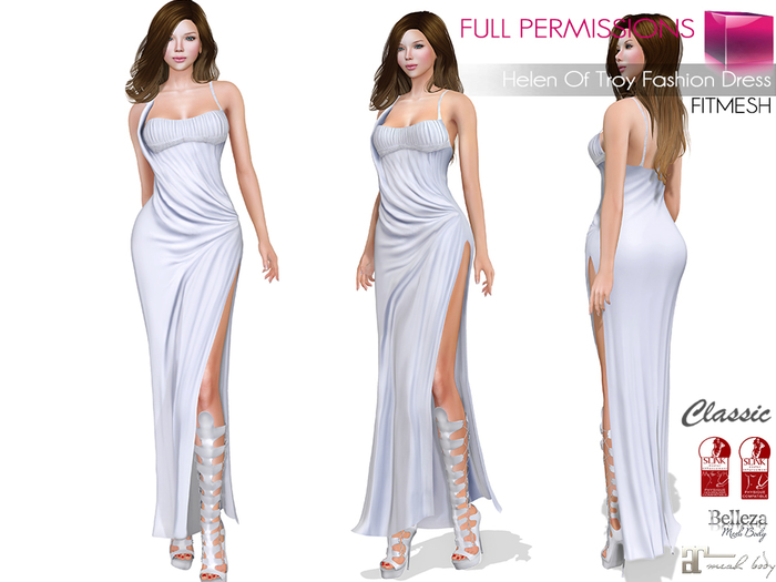 Full Perm MI Helen Of Troy Fashion Dress