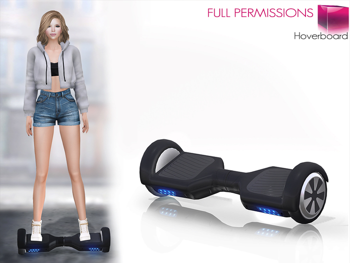 Full Perm MI Mesh Scripted And Animated Hoverboard