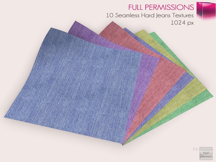 Full Perm MI 10 Seamless Hard Jeans Textures