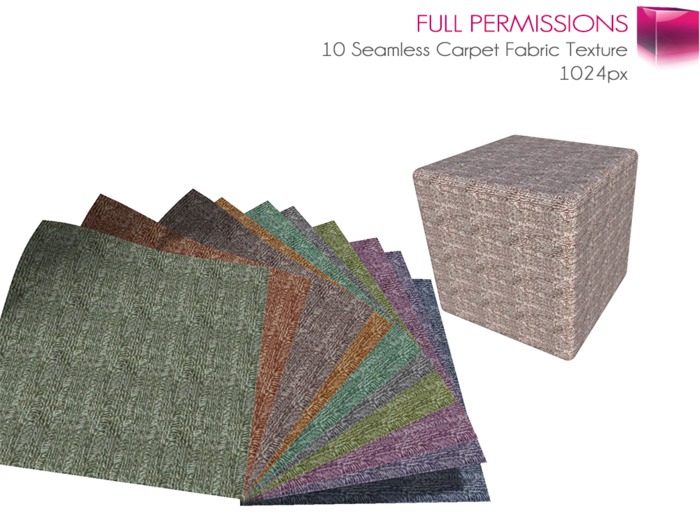 Full Perm MI 10 Seamless Carpet Fabric Texture